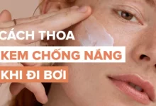 Bạn đã biết cách thoa kem chống nắng khi đi bơi chưa?